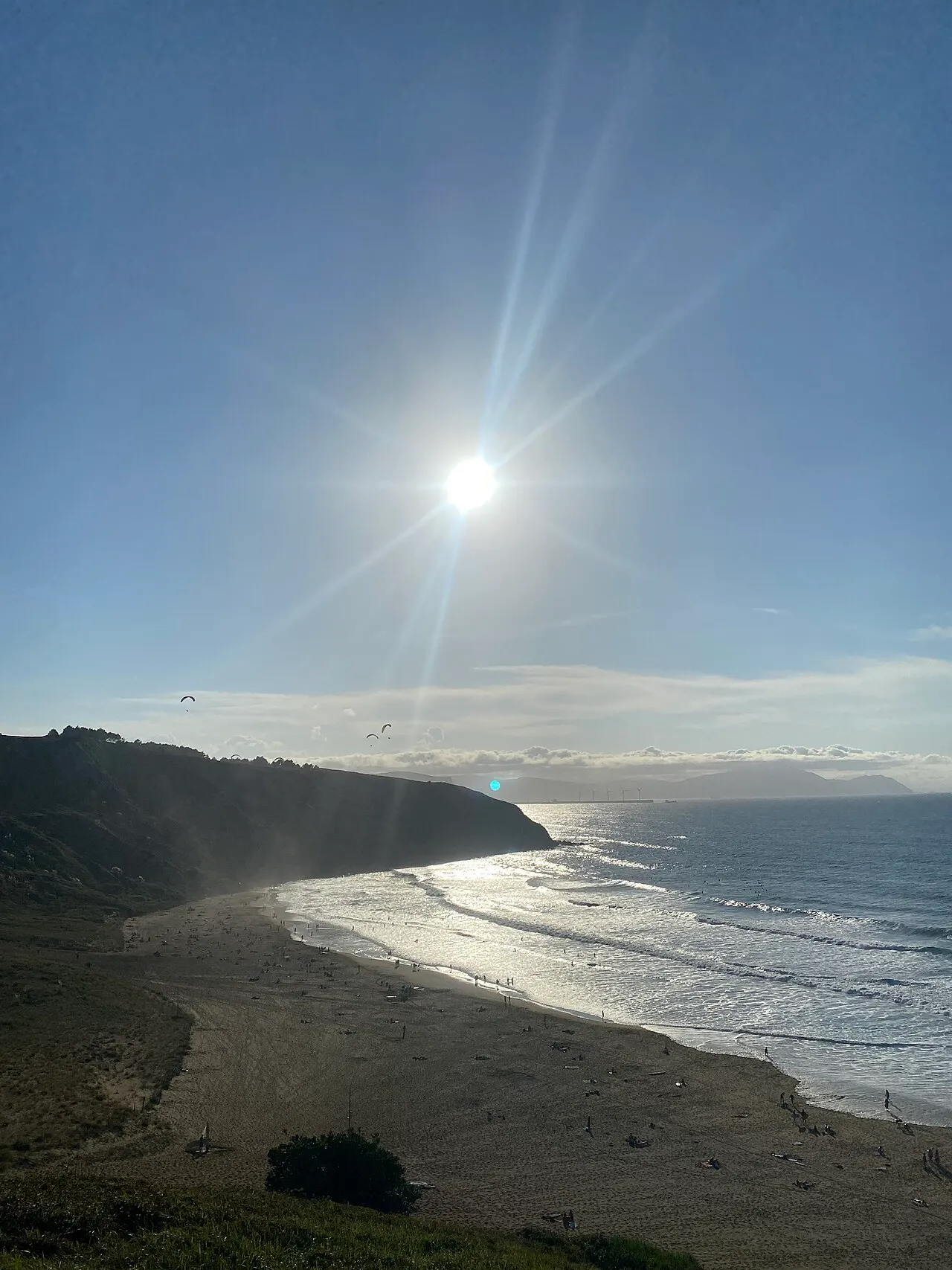 Playa de La Salvaje en Sopela, Bizkaia