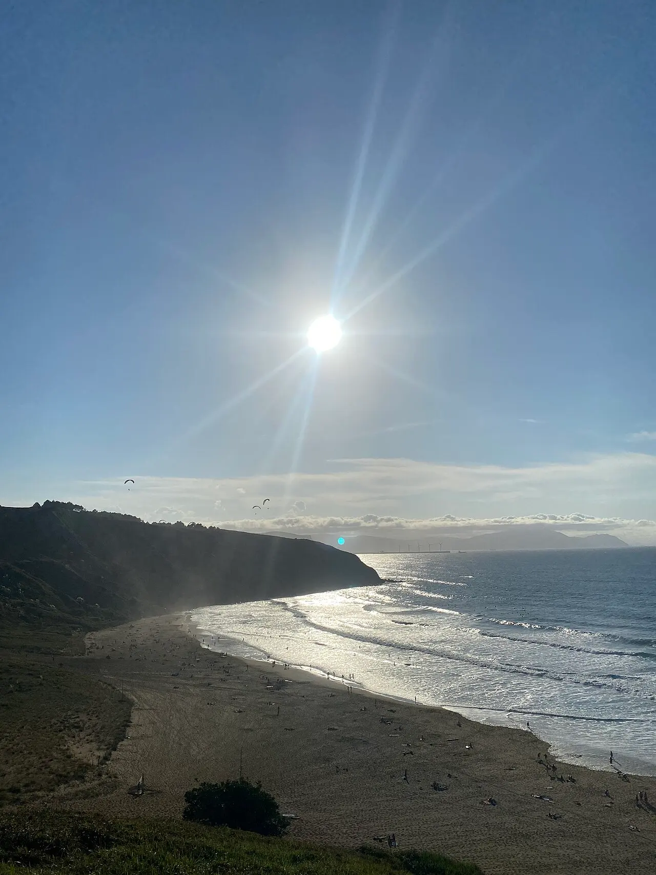 Playa de La Salvaje en Sopela, Bizkaia